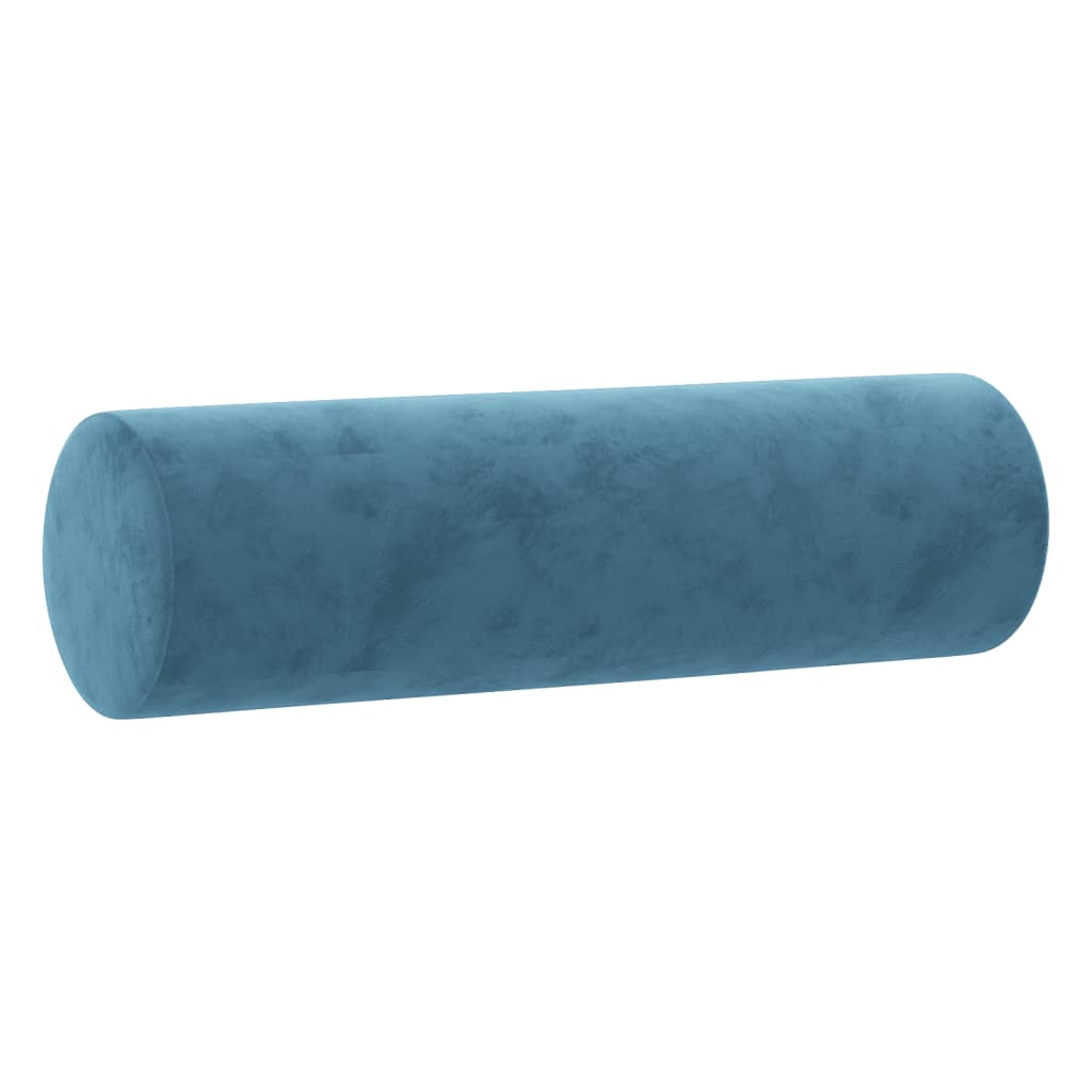 Cuscini decorativi Vidaxl 2 St 15x50 cm Blu di velluto