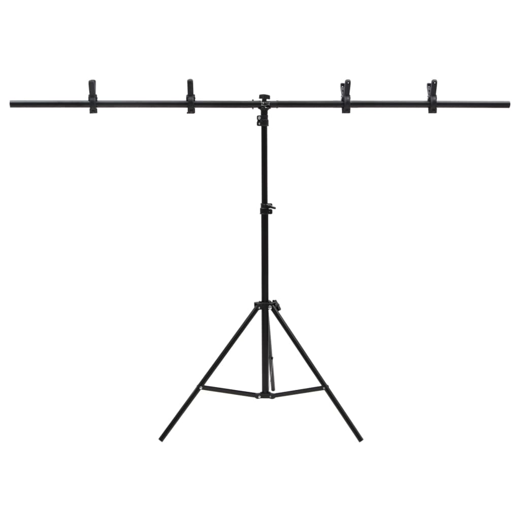 VIDAXL STANDARD STANDARD ATTUALE TAST 151x60x (70-200) cm nero