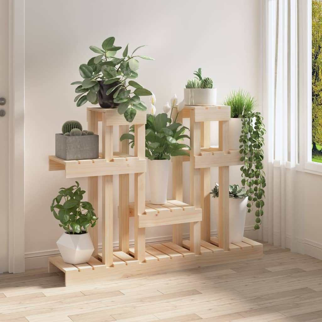 Supporto per piante Vidaxx 104,5x25x77,5 cm in legno di pino massiccio