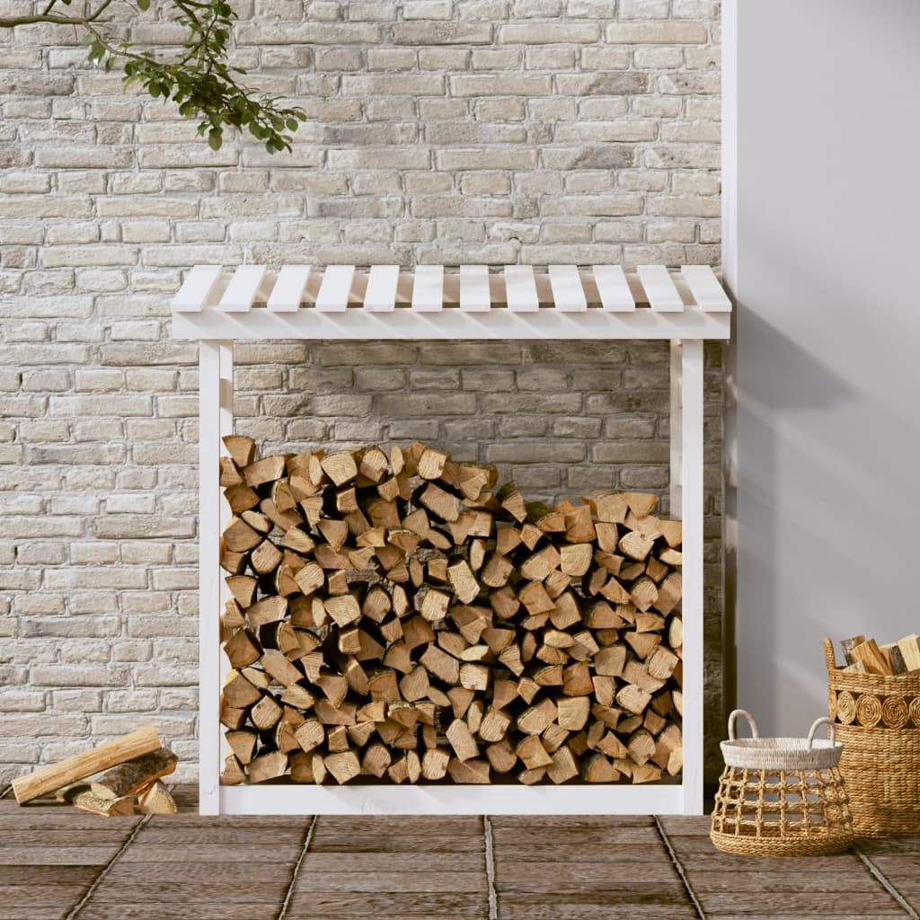 Vidaxl Fireplace Trek 108x64.5x110 cm de pino sólido