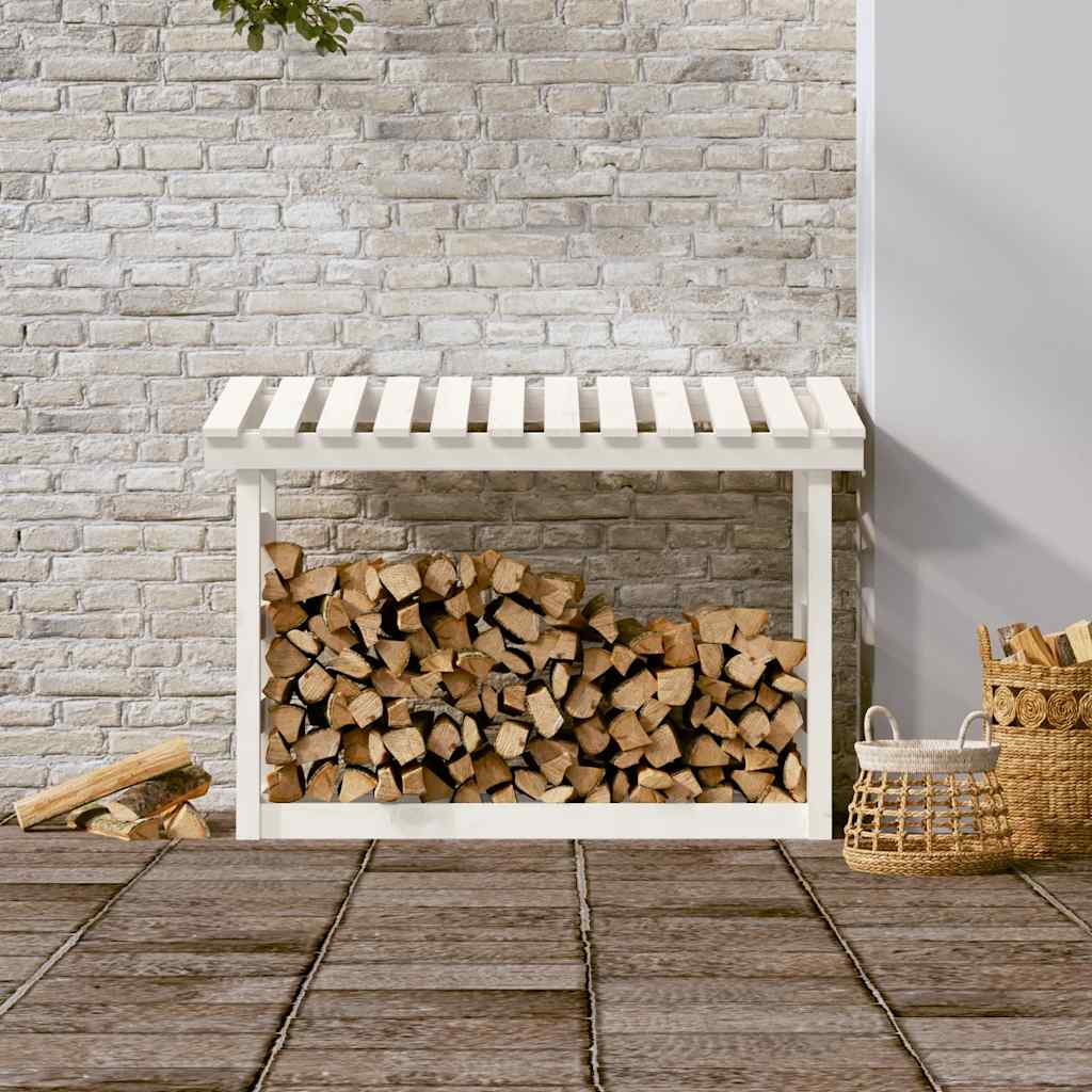 Chimenea de Vidaxl 108x64.5x78 cm de pino sólido