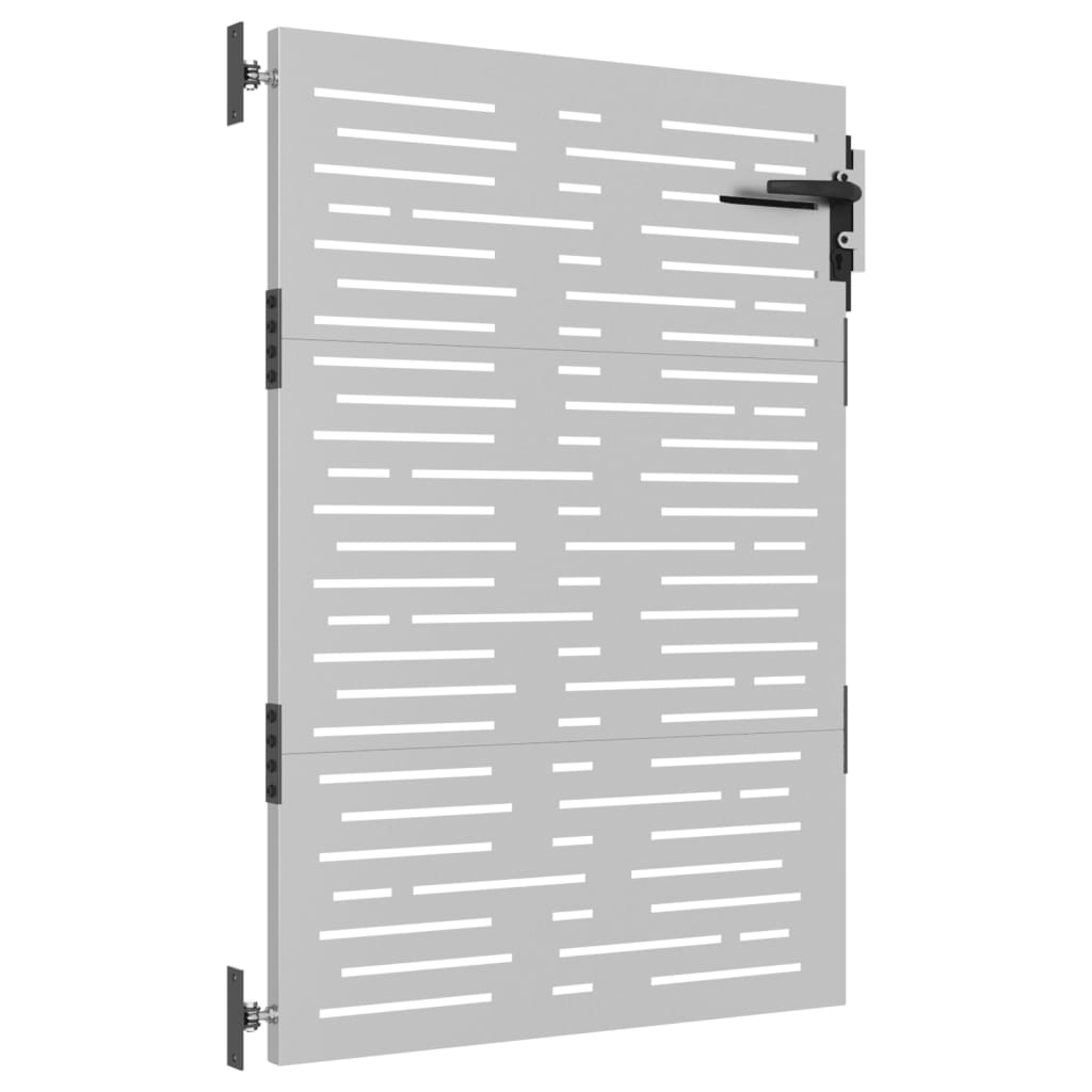 Vidaxl Poort 85x125 cm de acero cuadrado Corten