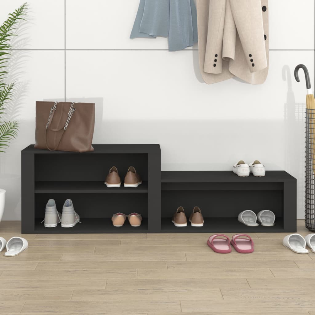 Vidaxl Cabinet da scarpe 150x35x45 cm in legno proprietà