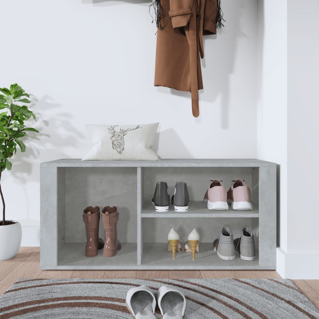 Vidaxl Cabinet da scarpe 100x35x45 cm Prezzo in legno modificato
