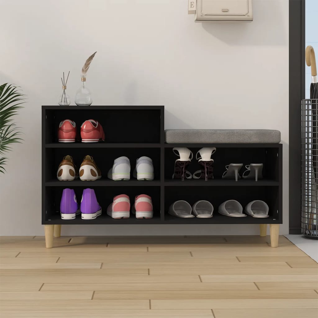 Vidaxl Cabinet da scarpe 102x36x60 cm in legno proprietà