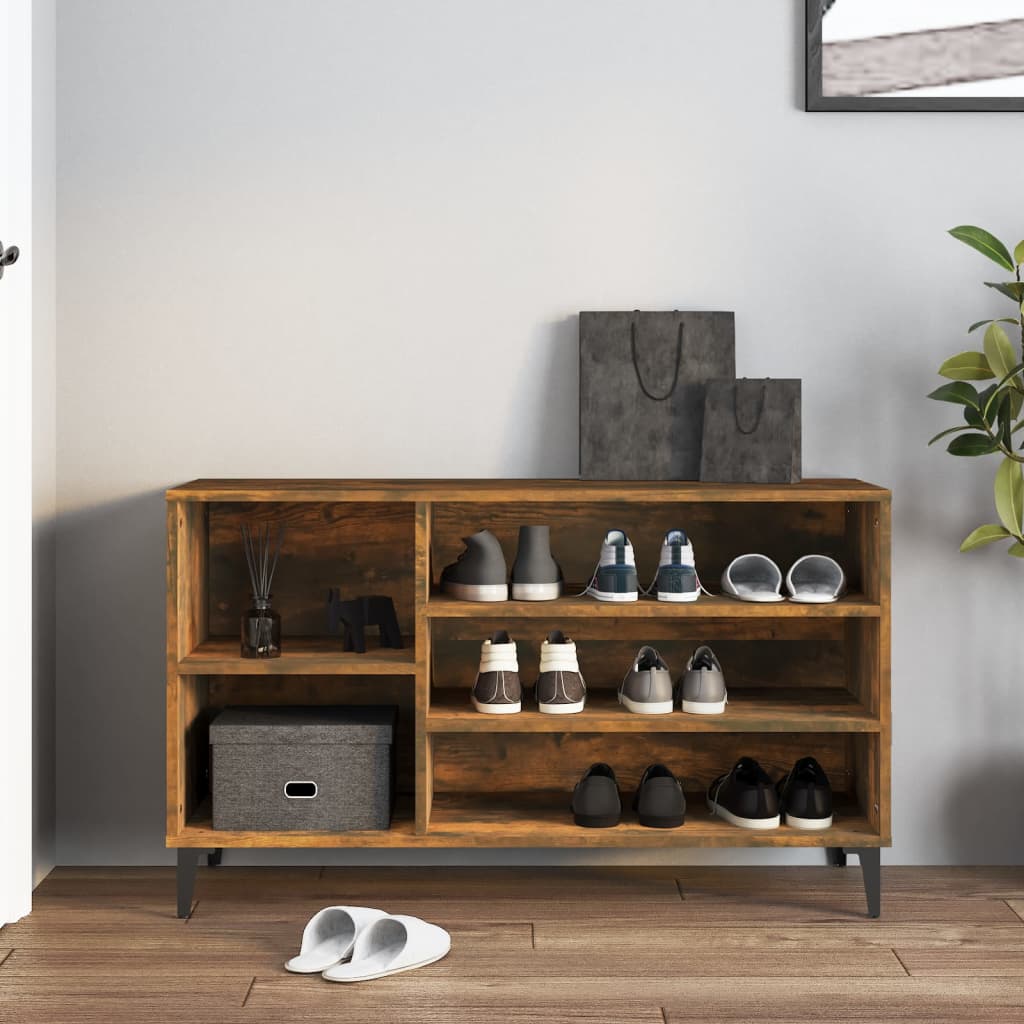 Vidaxl Cabinet da scarpe 102x36x60 cm Colore in legno di legno