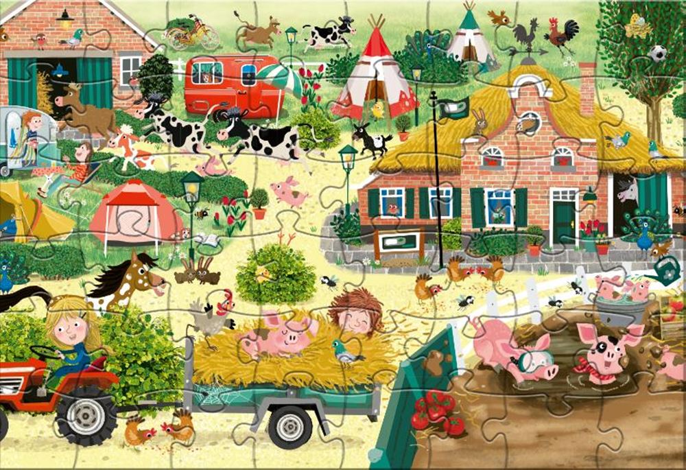 Rebo editori puzzle CAS Cato Farm, 48st.