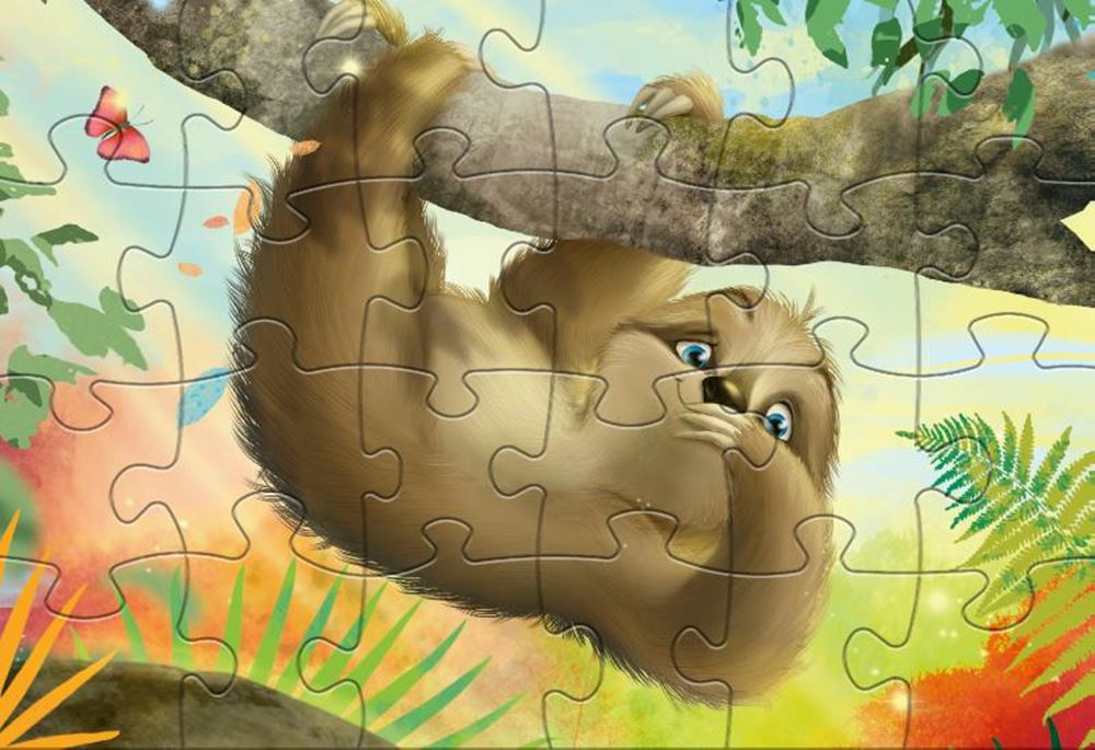 Rebo Productions Rebo Jigsaw Puzzle 24 + 48 Pezzi - Piccolo