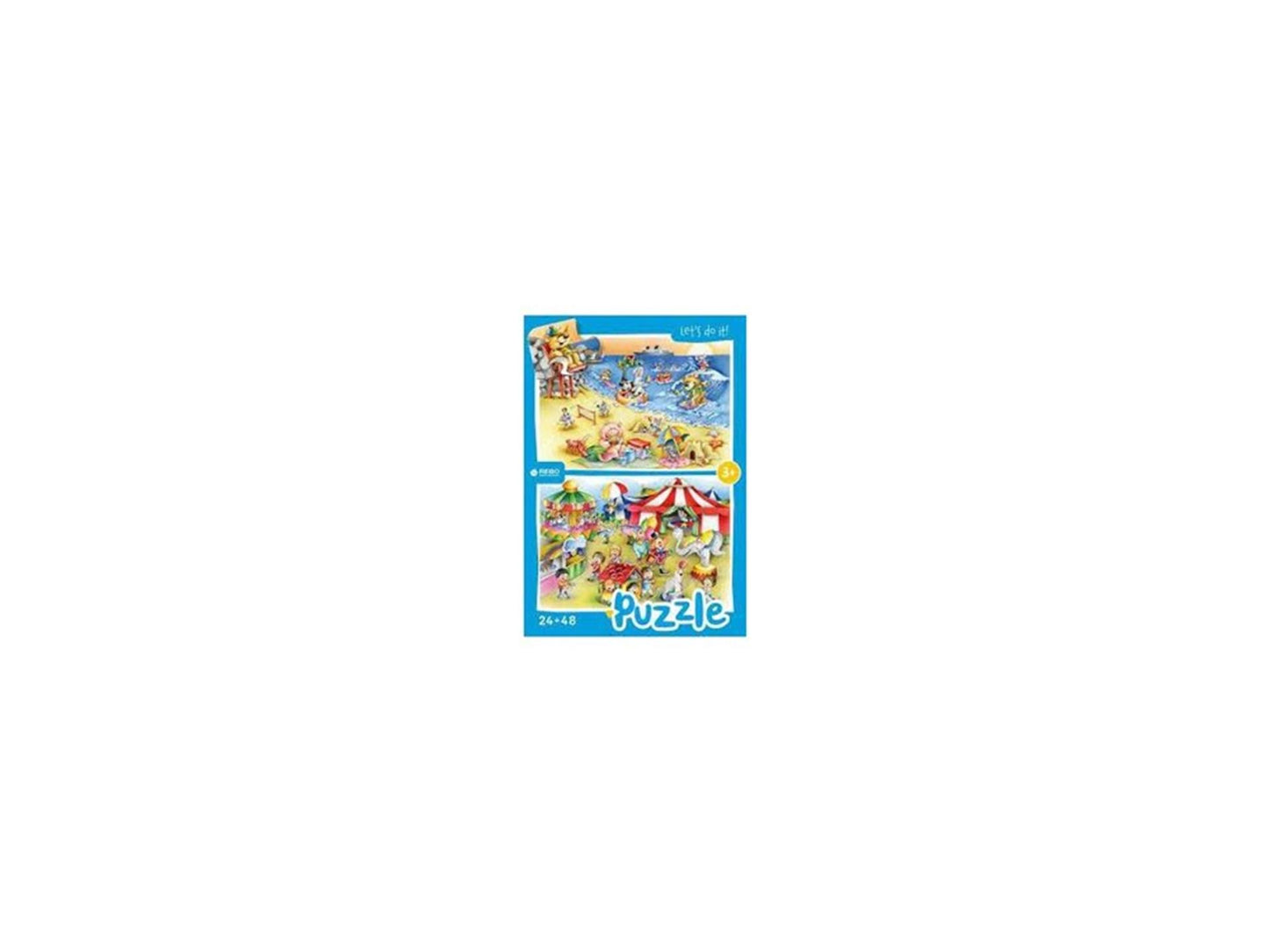 Rebo Productions Beach Circus Legpuzzel Junior 24 48 pezzi