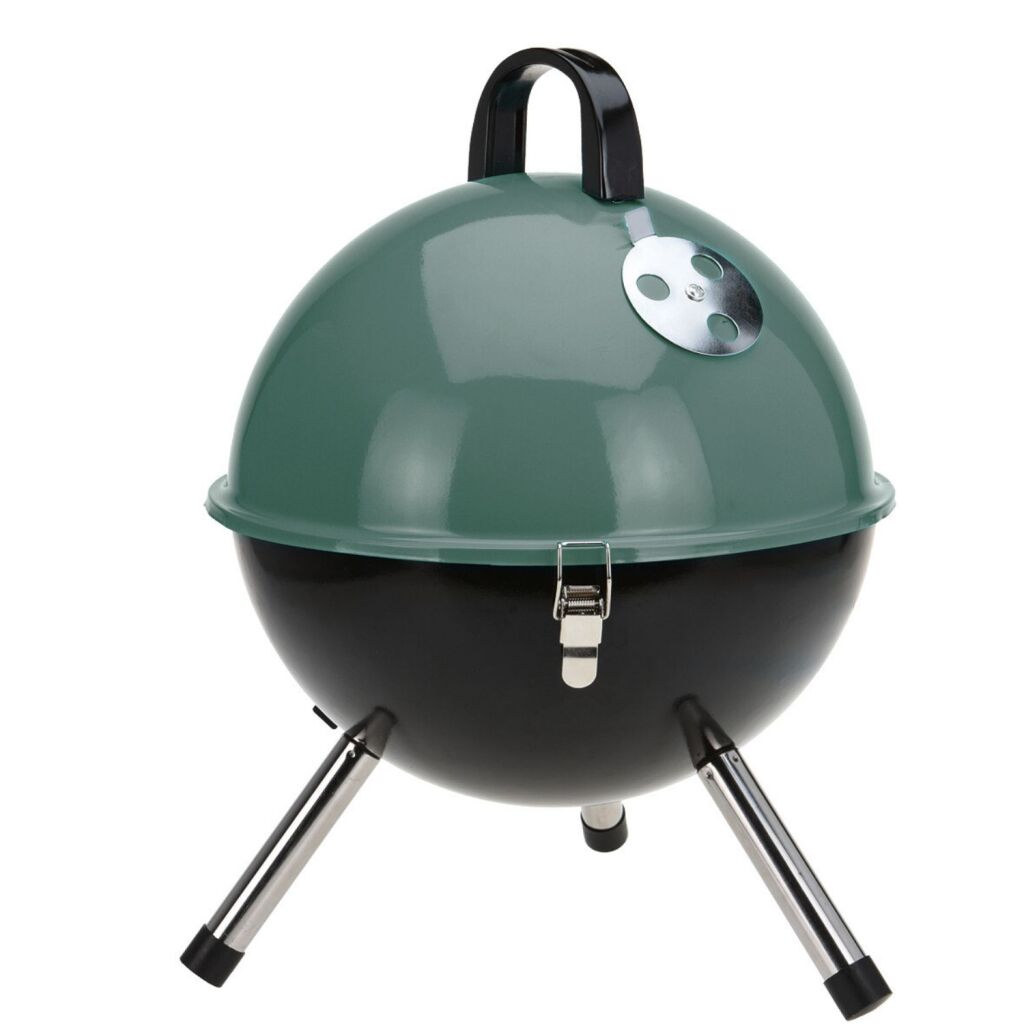 Barbacoa barbacoa barbacoa de bala 31 cm negro verde