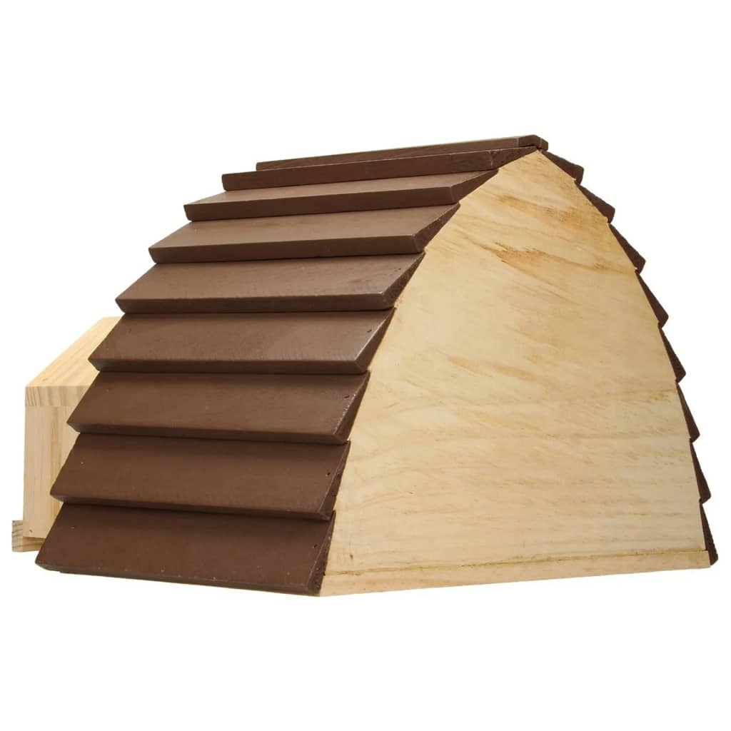 Progarden Progarden Hedgehog House 34.5x20x23,5 cm con corteccia d'albero