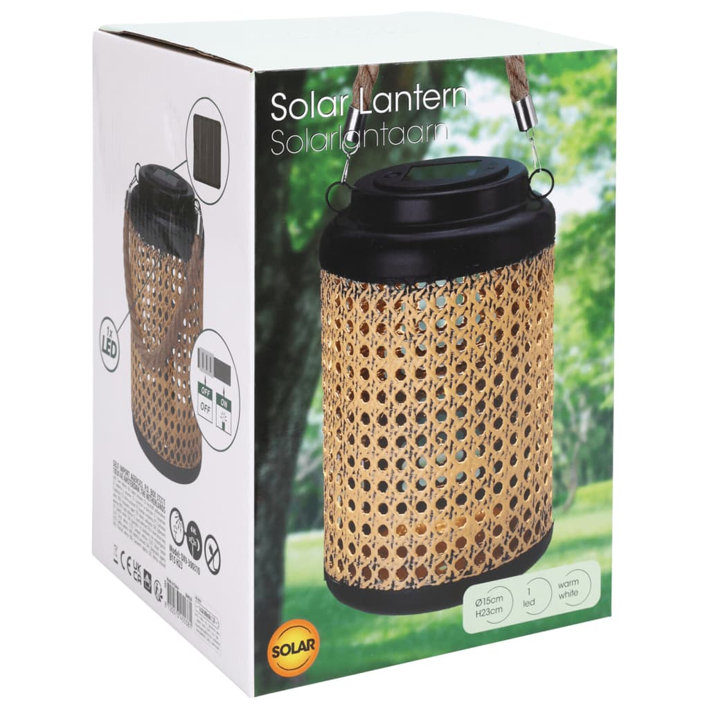 PROGARDEN PROGARDEN LED-SOLALANTARN con manico 15x23 cm