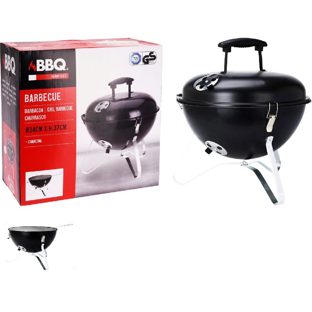 Progarden Progarden Bullet Barbecue 37 cm nero