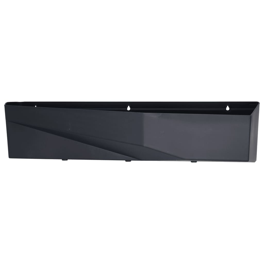 Progarden Plan de progarden Barking Wall Landing 2 piezas 78x19x35 cm antracita -Coled