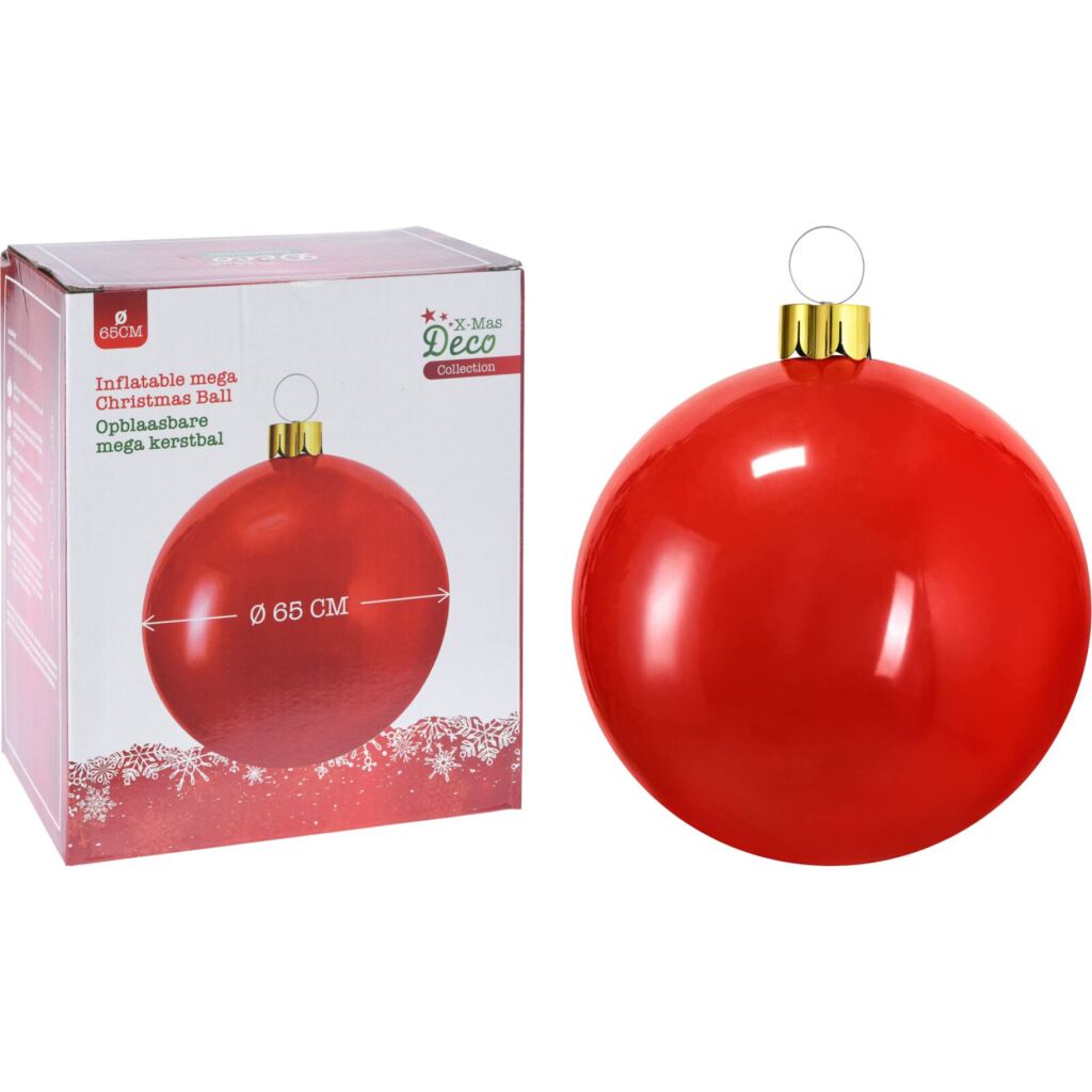Otras marcas Nochebuena inflable 65 cm rojo
