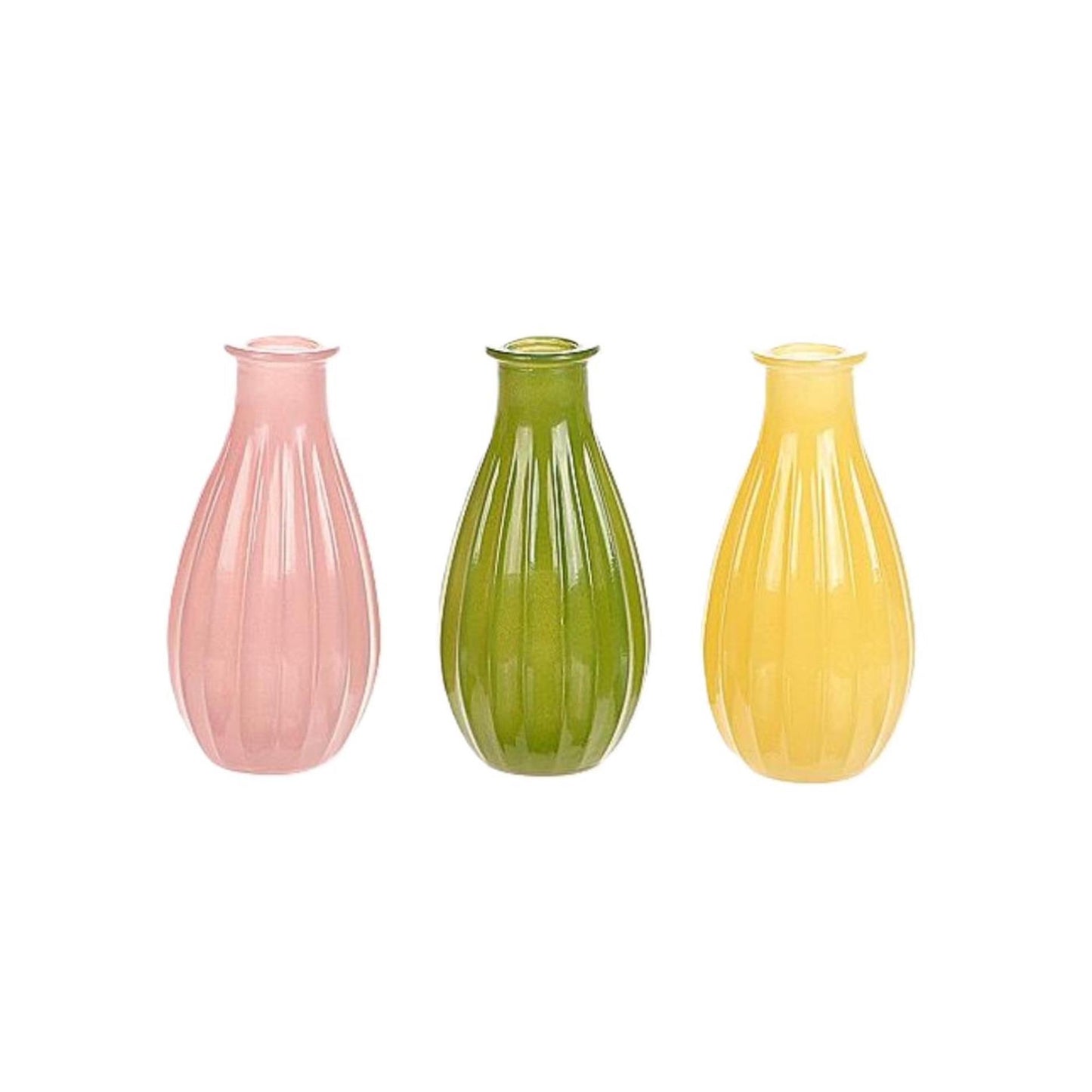 Vaso Hbx natural living milky spring ø7xh14cm