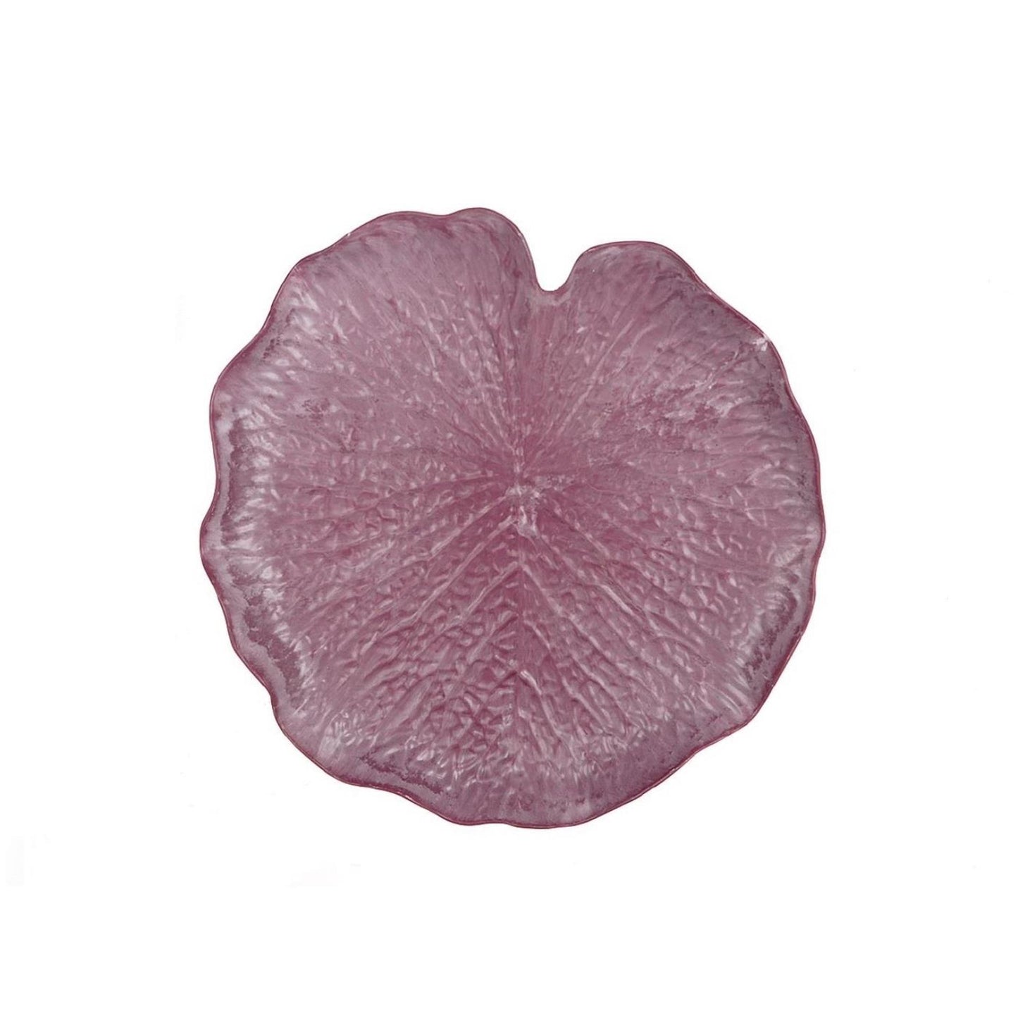 Hbx natural living meseta forma hoja melam berenjena ø31cm