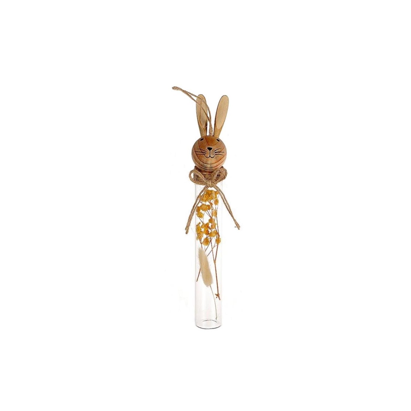 Ciondolo Hbx natural living deco coniglio 25x3,5x5cm