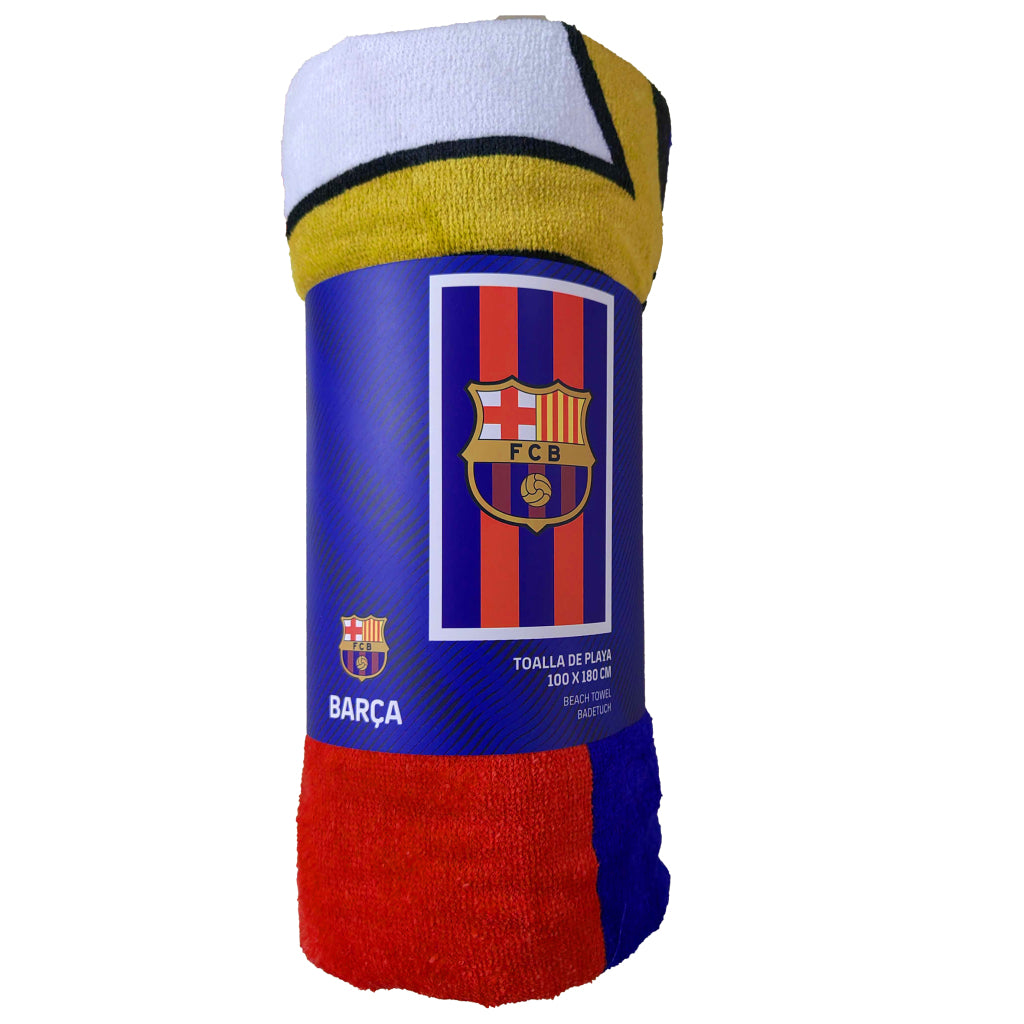 Altri marchi FC Barcelona Badlaken 100x180 cm Blue Red