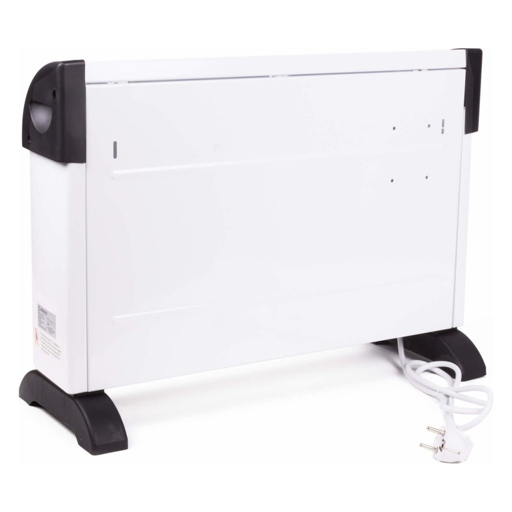 Calefactor convector Benson 75- 1500w 52x17x32,5 cm blanco negro