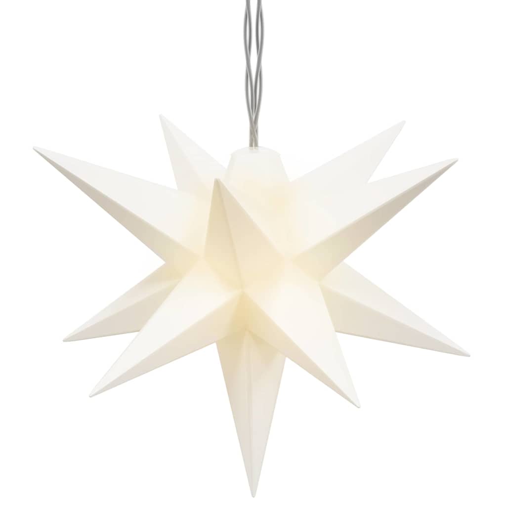 Vidaxl Lámpara de Navidad 10 LED 10 cm blanco
