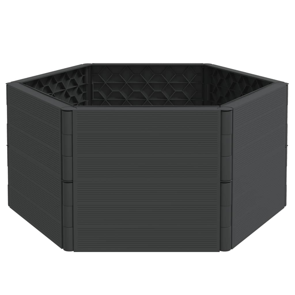 Vidaxl Planter PP Antracita -Coleed