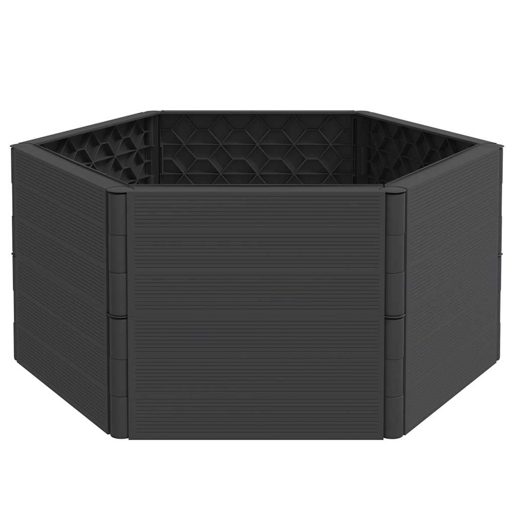 Vidaxl Planter PP Antracita -Coleed