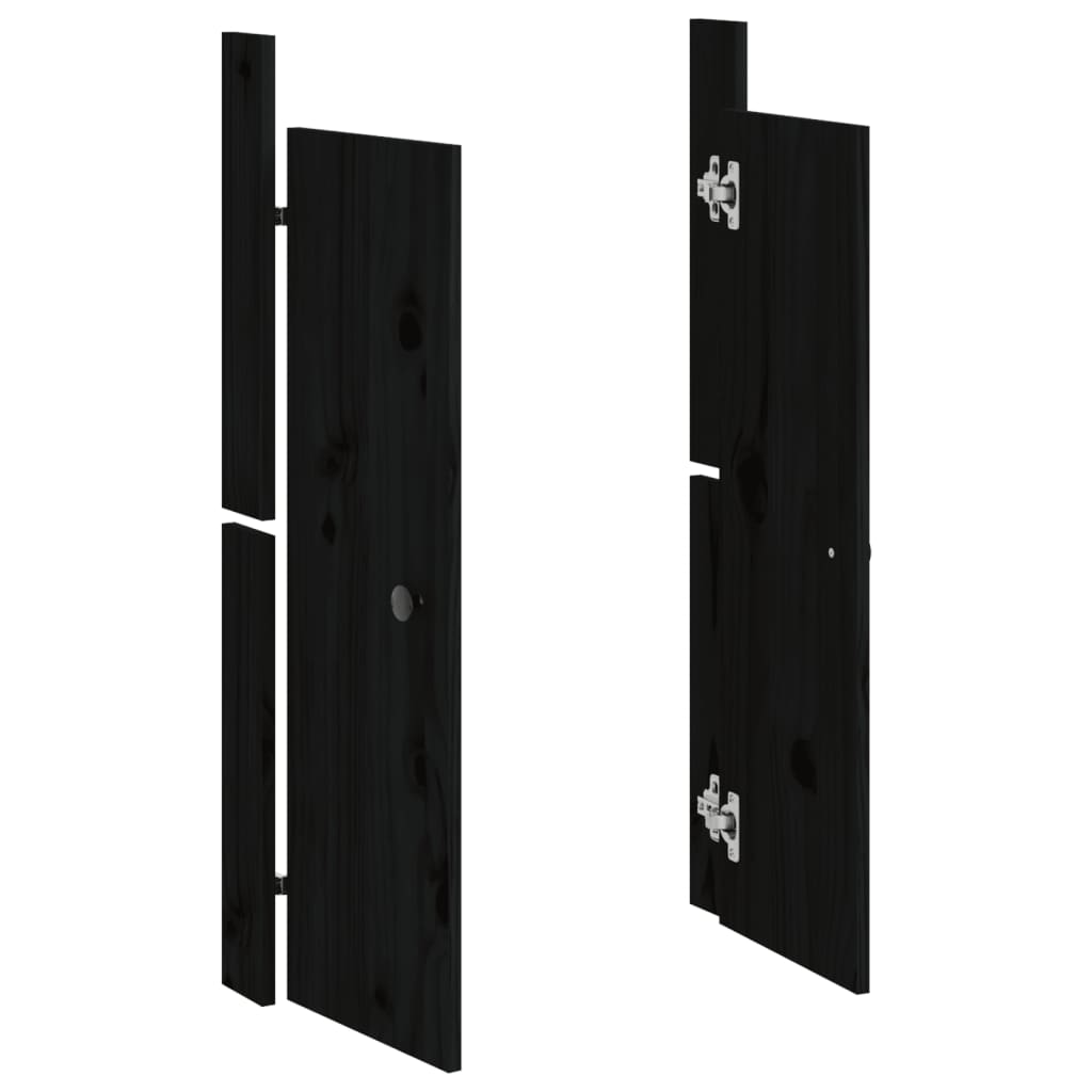 Porte dell'armadio Vidaxl per cucina esterna 50x9x82 cm in legno di pino