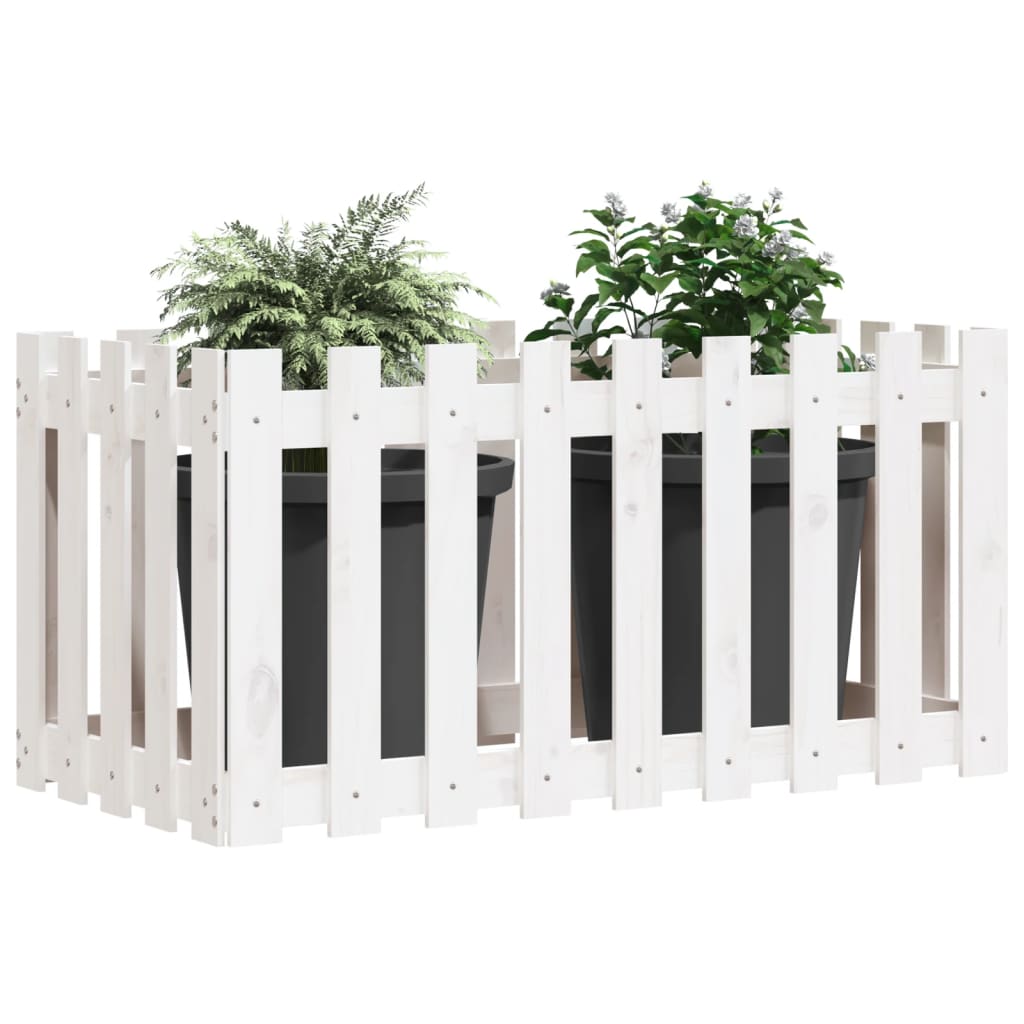 Vidaxl Fiorter Insent HEK Design 100x50x50 cm Pine Wit White