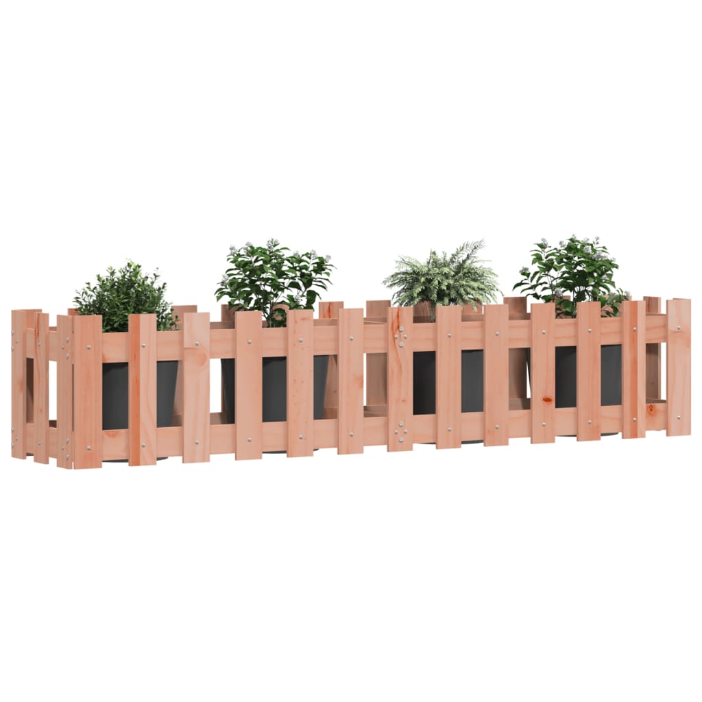 Vidaxl fiorraggio ha aumentato il design HEK 150x30x30 cm solido Douglashout