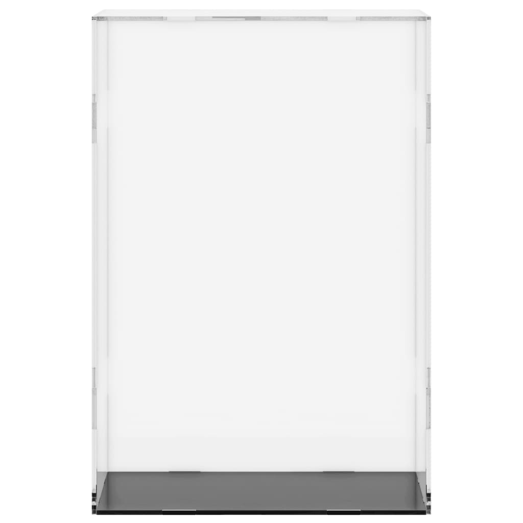 Vidaxl display trasparente 17x12x25 cm acrilico