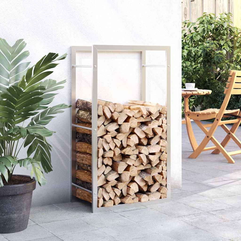 Chimenea de Vidaxl 50x28x94 cm de acero inoxidable