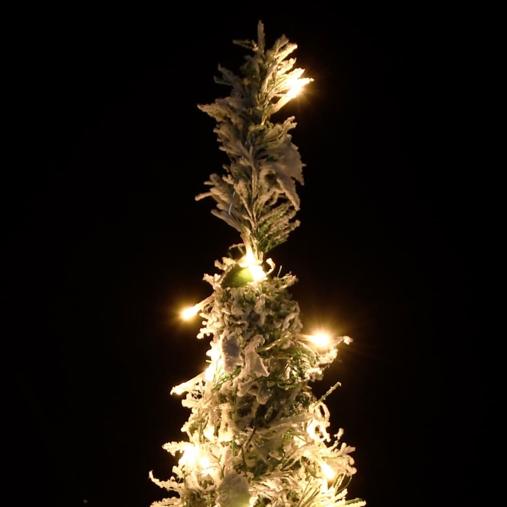 Pop-up Vidaxl Kunstkerstboom con neve 100 LED 150 cm