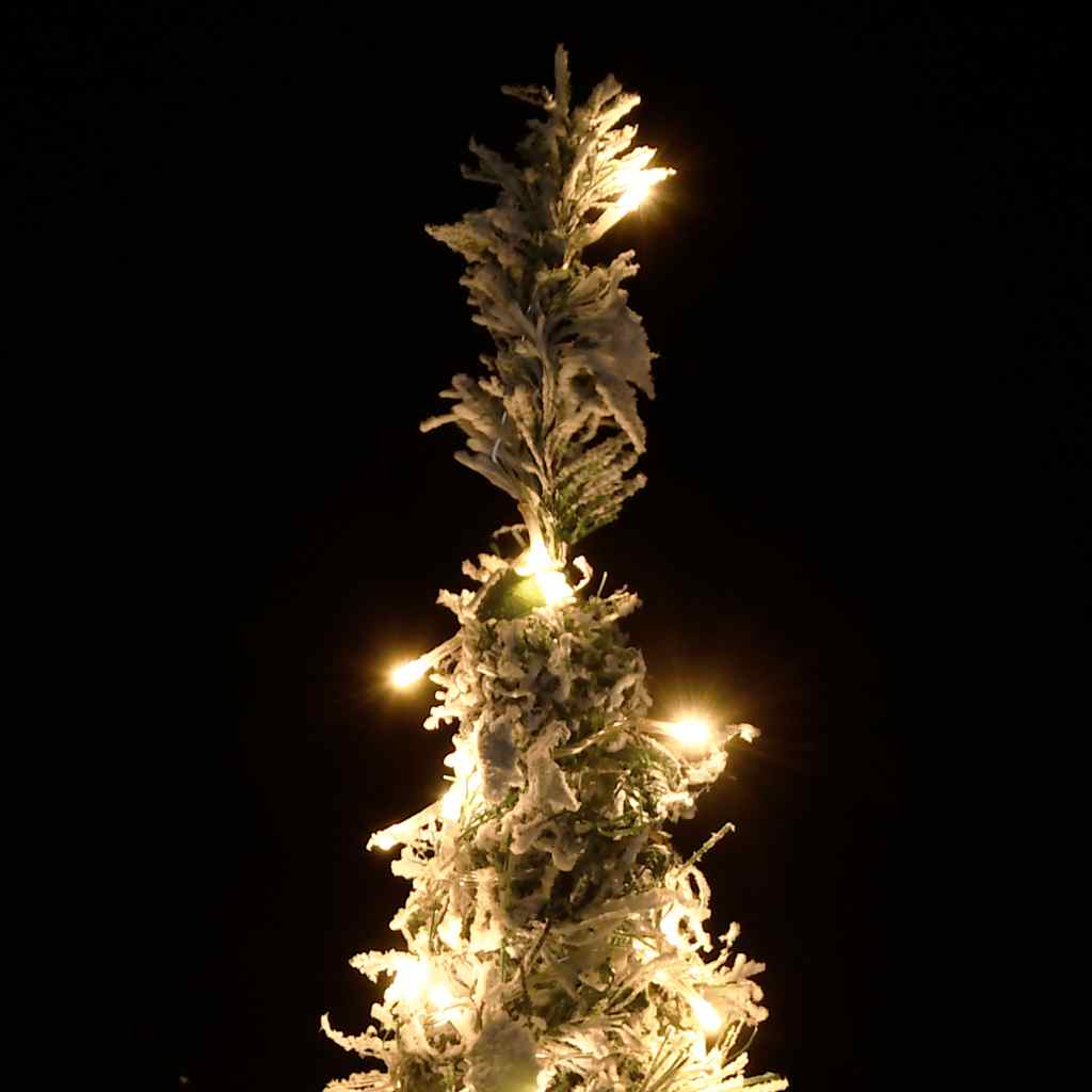 Pop-up Vidaxl Kunstkerstboom con neve 100 LED 150 cm