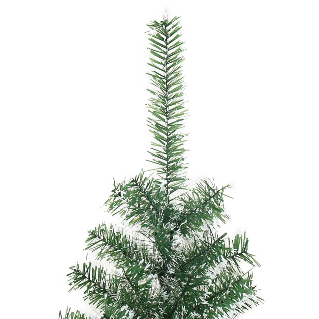 Vidaxl Kunstkerstboom con neve 150 cm verde