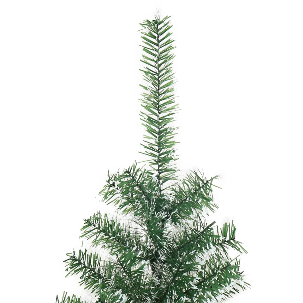 Vidaxl Kunstkerstboom con neve 240 cm verde