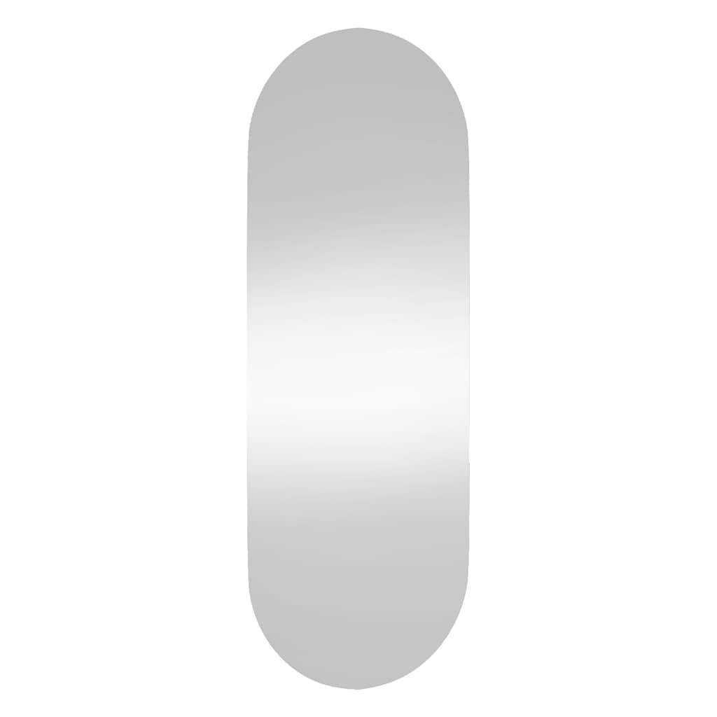 Specchio da parete Vidaxl 15x40 cm vetro ovale