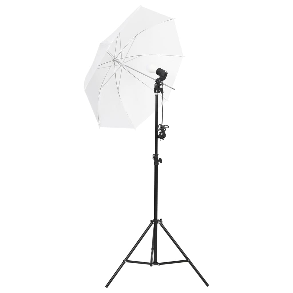 Vidaxl Photo Studio Set con sfondo e riflettore set di illuminazione