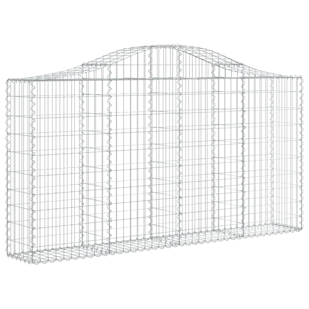 Vidaxl Schans Cestini 13 Stampated 200x30x100 120 cm Iron