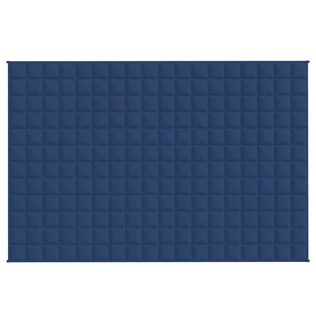 VIDAXL BOVERSE DELLA STRADIO 120x180 cm 9 kg di tessuto blu