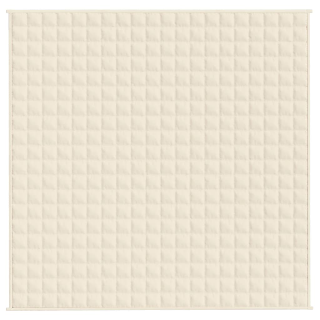 VIDAXL BOVERSE DELLA STRADA DELLA CRESCA 200X200 CM 13 kg di crema leggera in tessuto