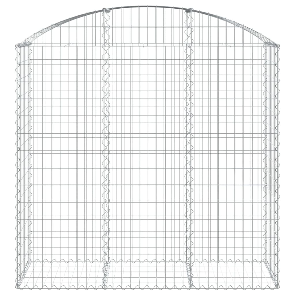 Vidaxl Schanskorf a volta 150x50x140 da ferro zincato da 160 cm