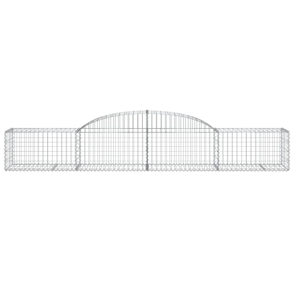 Vidaxl Schanskorf a volta 300x50x40 60 cm Galvanized Iron