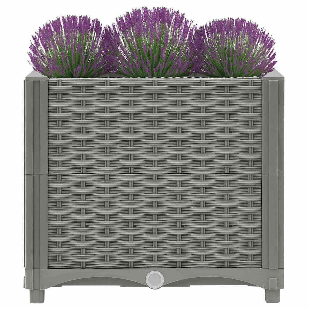 Vidaxl Planter elevado 40x40x38 cm polipropeno