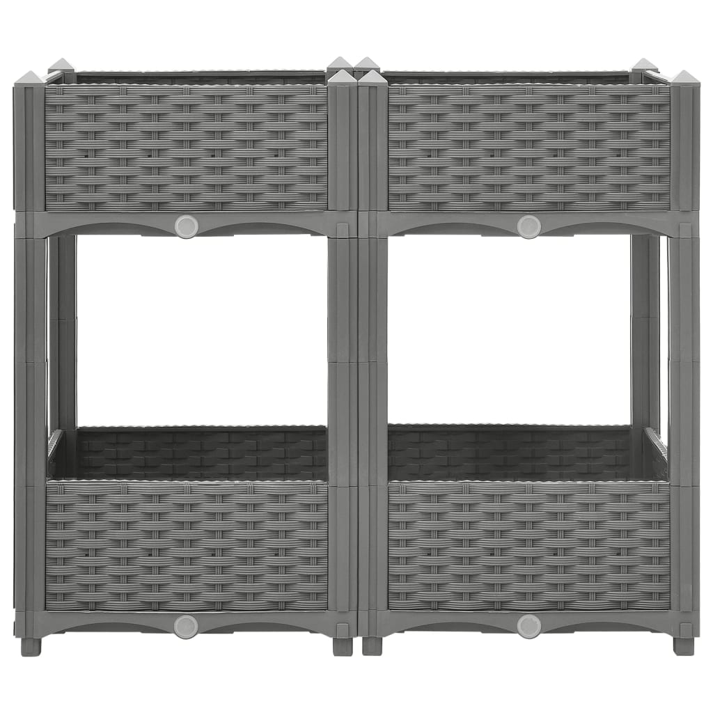 Fiotrice Vidaxl ha raccolto polipropene 80x40x71 cm