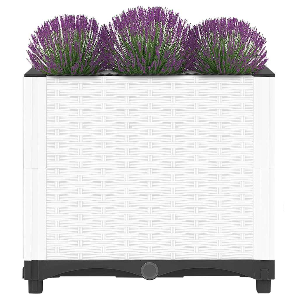 Vidaxl Planter elevado 40x40x38 cm polipropeno