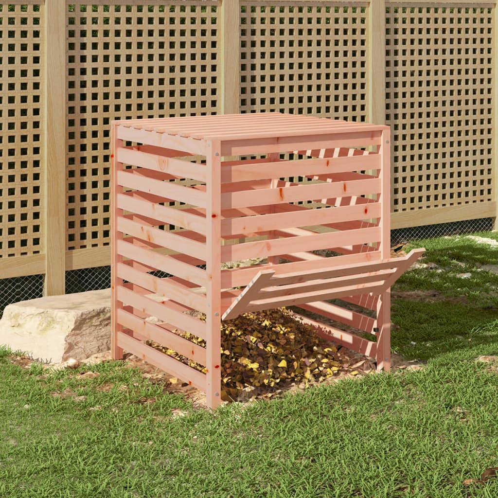 Vidaxl Compost Bin 82.5x82.5x99.5 cm Douglashout solido