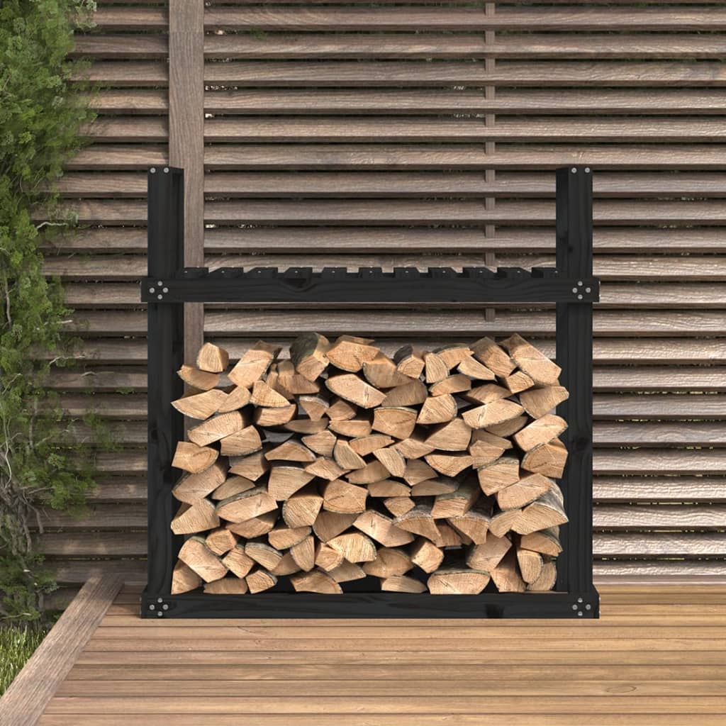 Chimenea de Vidaxl 110x35x108.5 cm de pino sólido