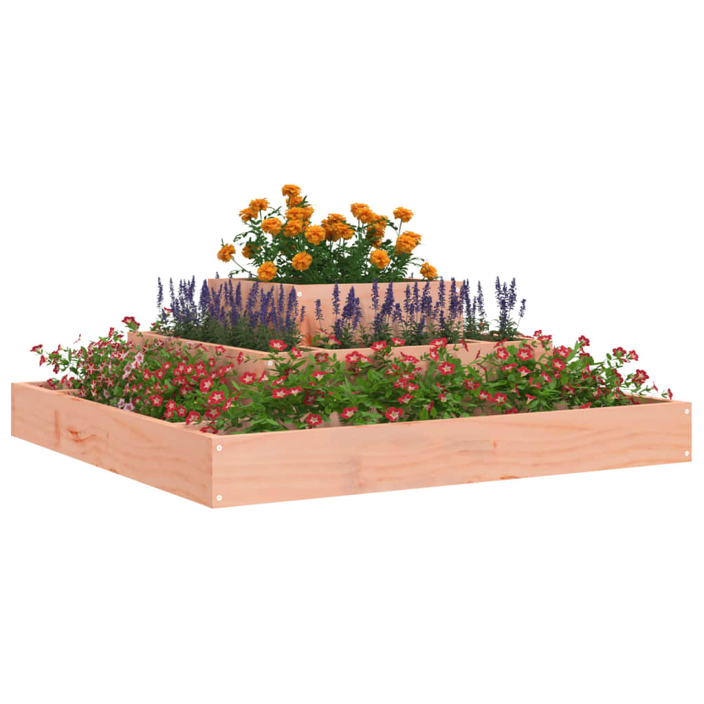 Vidaxl Planning Box 80x80x27 cm Douglhout sólido