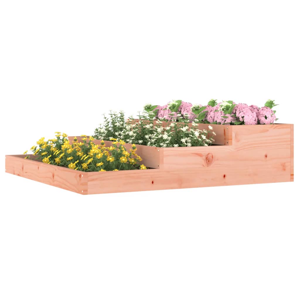 Vidaxl Planning Box 107x107x27 cm Douglhout sólido